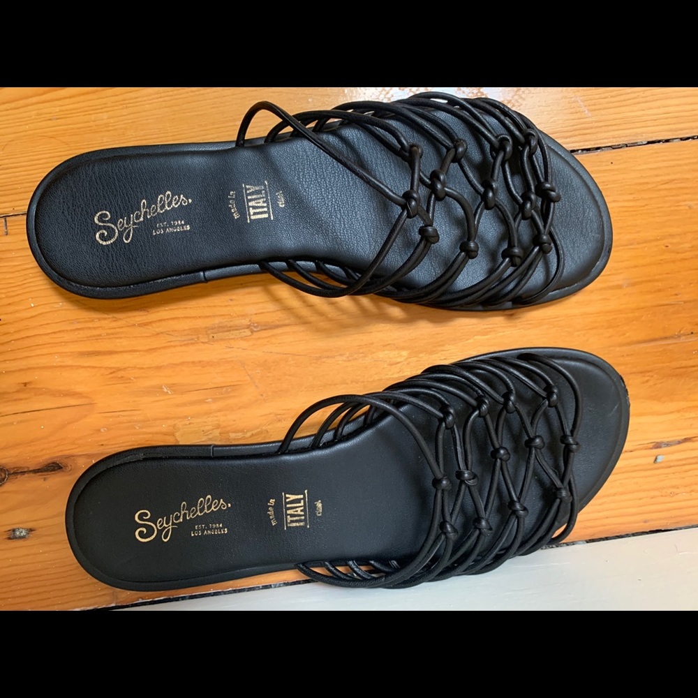 Size 8 Seychelles Italian leather sandals